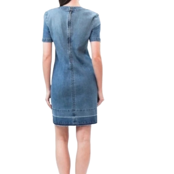 Denim Dress NWOT Size Med - Picture 4 of 12